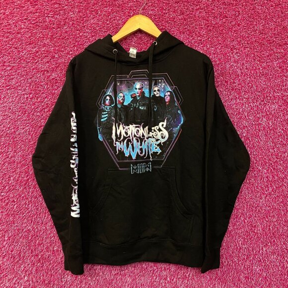 Motionless in white trinity of terror tour 2022 hoodie size Small - Picture 1 of 4